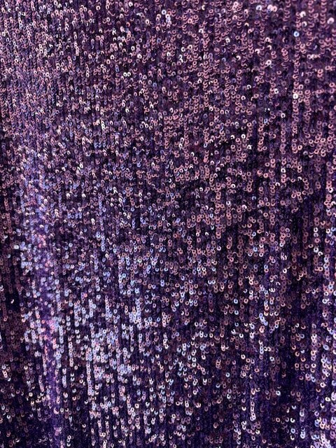 Purple sparkly sequin skirt nz