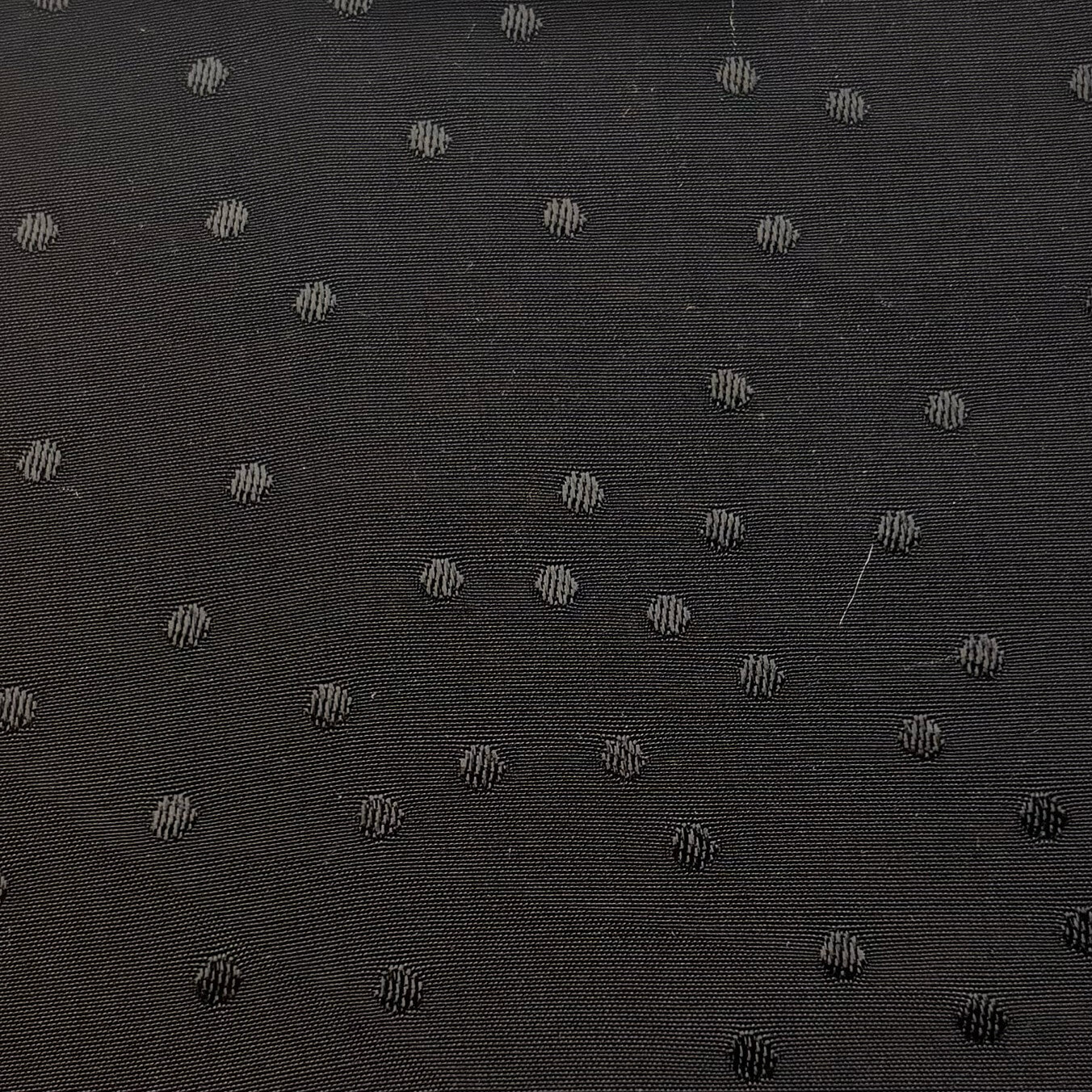 black polka dot woven fabric nz