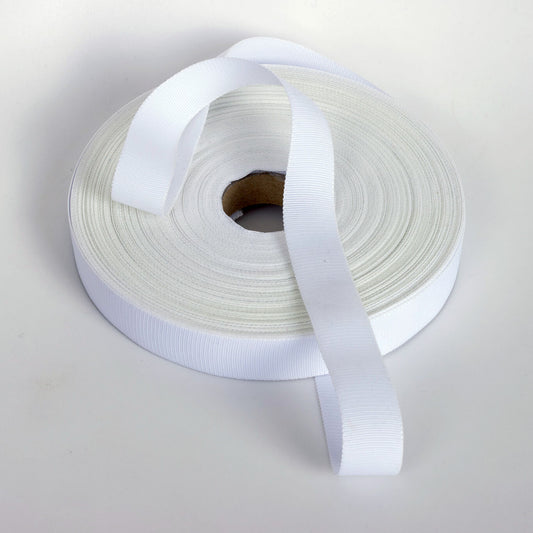 white nylon webbing ribbon for sewing