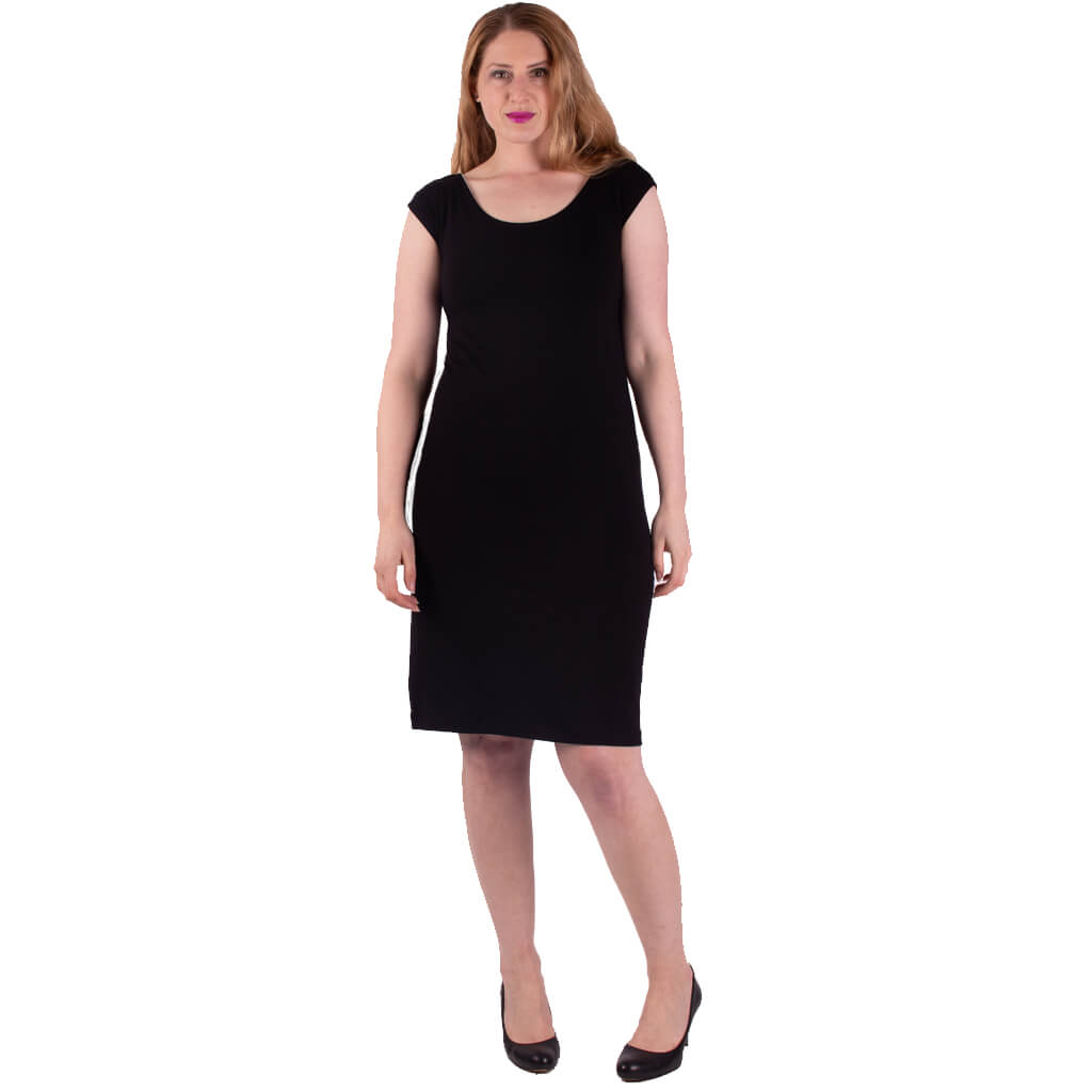 womens versatile and modest slip dress for under sheer garments