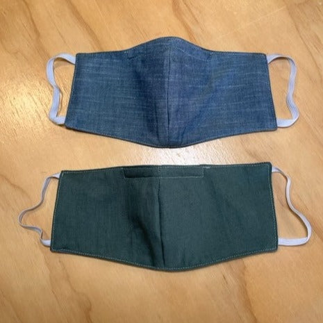 Reversible Linen Cotton Mask