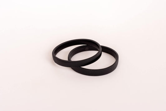 black metal sleeve bands from desiree clothing