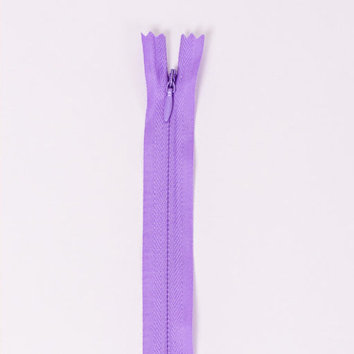 lavender invisible zip